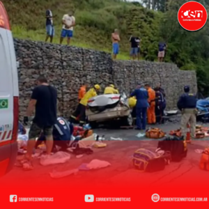 Tragedia en Brasil: falleció la adolescente correntina que permanecía internada tras el fatal choque en Santa Catarina