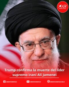 Máxima tensión global: Trump confirma la muerte del ayatolá Jameneí tras masivo ataque de EE. UU. e Israel