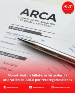 ARCA inicia la recategorización de oficio: el rol de las billeteras virtuales en el control del Monotributo