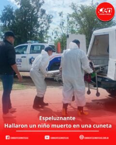 Caso Sáenz Peña: la autopsia confirmó que la muerte del menor fue un trágico accidente