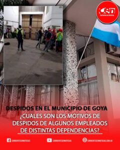 Reorganización en la Municipalidad de Goya: confirman bajas por incumplimiento de normativas laborales
