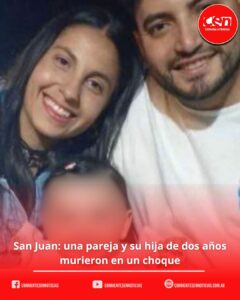 Luto en San Juan: un matrimonio y su pequeña hija fallecieron en un violento siniestro vial sobre la Ruta 20