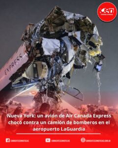 Tragedia en LaGuardia: choque fatal entre un avión de Air Canada y un camión de bomberos