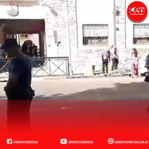 Alarma en el centro de Goya: evacuaron el Colegio Santa Teresa por una amenaza de bomba