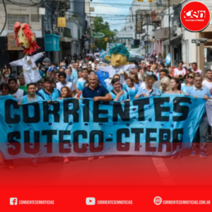 Conflicto docente en Corrientes: Intiman a los gremios a garantizar el 75% de las clases este viernes