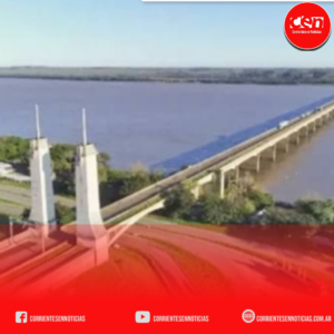 Operativo de rescate en el Puente Internacional: localizan con vida a un hombre tras arrojarse al río Uruguay