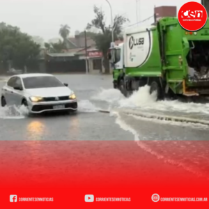 Alerta meteorológica en Corrientes: tormentas severas y lluvias persistentes durante este lunes