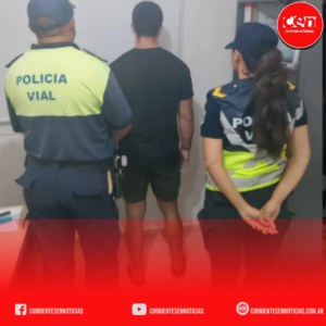 Santa Ana: control de rutina en Ruta 43 finaliza con la captura de un hombre prófugo