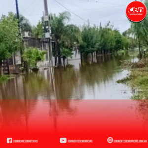 Emergencia en Esquina: 200 mm de lluvia en 3 horas dejan decenas de evacuados y casas destruidas