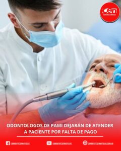 Alerta para jubilados: odontólogos del PAMI suspenden la atención por falta de pagos