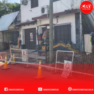 Obras en el Bañado Norte: Aguas de Corrientes renueva la red y ofrece un «ahorro» para propietarios
