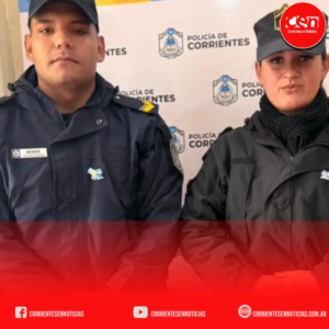 Héroes de uniforme: dos policías le salvaron la vida a una mujer con RCP en una iglesia de Corrientes