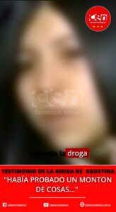 TESTIMONIO DE LA AMIGA DE AGOSTINA