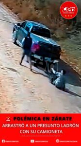 Polémica en Zárate: un comerciante arrastró con su camioneta a un presunto ladrón tras un robo