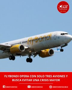 Crisis aeronáutica: una aerolínea suspende personal, renuncia su CEO y opera con apenas tres aviones