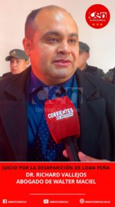 JUICIO POR LA DESAPARICIÓN DE LOAN PEÑA