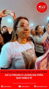 JUICIO POR LA DESAPARICIÓN DE LOAN PEÑA