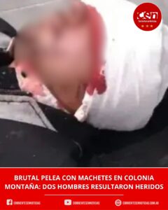 Violenta pelea a machetazos en San Miguel: dos hombres terminaron gravemente heridos tras una discusión familiar