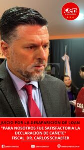 JUICIO POR LA DESAPARICIÓN DE LOAN