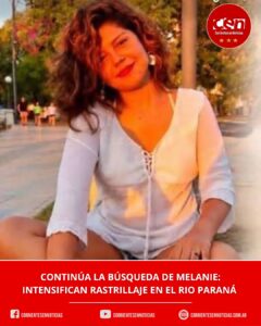 Desesperada búsqueda en Corrientes: buscan en el río Paraná a una joven que cayó desde el puente General Belgrano