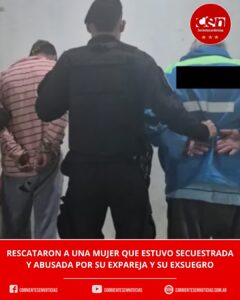 Rescate en Santa Fe: una mujer escapó del cautiverio tras llamar a la Policía y detuvieron a su expareja y a su exsuegro