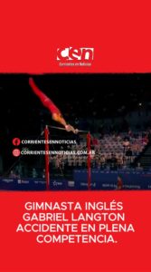 Drama en los Juegos de la Commonwealth: un gimnasta inglés sufrió una dramática caída en plena competencia