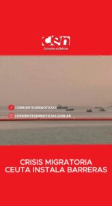 Ceuta se protege instalando barreras para contener la fuerte imigración de Marroquies