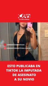Victoria Cantero, imputada por el asesinato de su novio Matías Guardia, dejo ver su lado mas tóxico en una publicación realizada en la red social TikTok