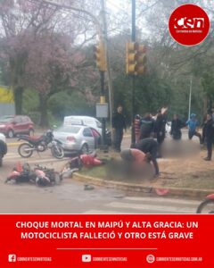 Trágico choque de motos en Corrientes: un hombre murió y un joven resultó gravemente herido