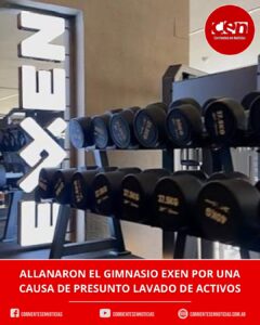 Megaoperativo en Chaco y Corrientes: allanan una reconocida cadena de gimnasios por presunto lavado de activos
