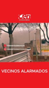 Ocurrió en la localidad de Rafaela (SANTA FE) debido a los fuertes vientos, un tanque de grandes proporciones giró hasta llegar al frente de una casa causando temor en los vecinos.