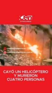 Tragedia en Río de Janeiro: se cayó un helicóptero y murieron cuatro personas. Se estrelló en una zona de bosque de difícil acceso en Alto da Boa Vista (Río de Janeiro)