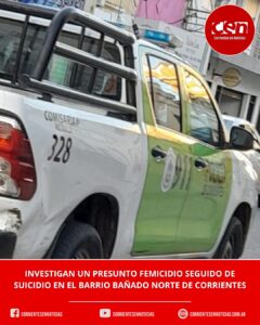 Conmoción en Corrientes: hallan muerta a una pareja e investigan un presunto femicidio seguido de suicidio
