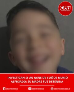 Conmoción en San Justo: hallan muerto a un nene de 6 años y detienen a su madre