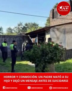 Tragedia en Tucumán: un hombre que cumplía prisión domiciliaria asesinó a su hijo y se suicidó
