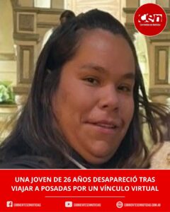 Desesperada búsqueda: una joven madre de Gobernador Virasoro viajó a Posadas para conocer a un contacto virtual y desapareció