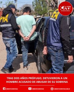 Detuvieron en José C. Paz a un hombre acusado de abusar de su sobrina: estaba prófugo desde 2024