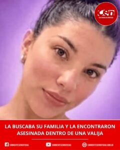 Horror en Rosario: hallaron a una joven asesinada dentro de una valija y detuvieron por el femicidio a un expolicía