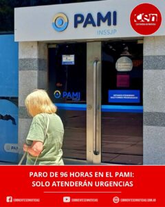 Paro nacional en PAMI: médicos de cabecera y odontólogos suspenden la atención programada por 96 horas