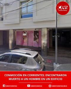 Conmoción en el centro correntino: hallaron muerto a un hombre en su departamento tras un alerta familiar
