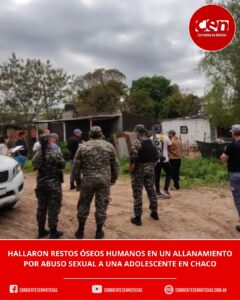 Macabro hallazgo en el Gran Resistencia: secuestran restos óseos en una causa por abuso y detienen a los padres de la víctima