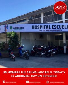 Violento ataque en el barrio San Roque Oeste: apuñalaron a un hombre y detuvieron a un joven por intento de homicidio